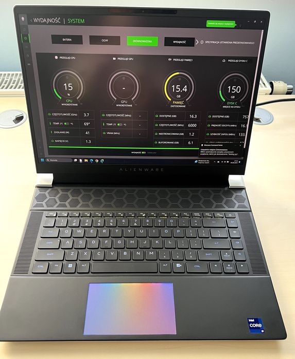 Laptop DELL Alienware x16 i9-13900HK 32GB RAM 2TB SSD GeForce RTX4080