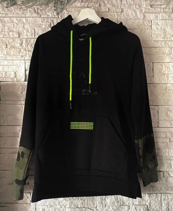 Bluza z kapturem męska S