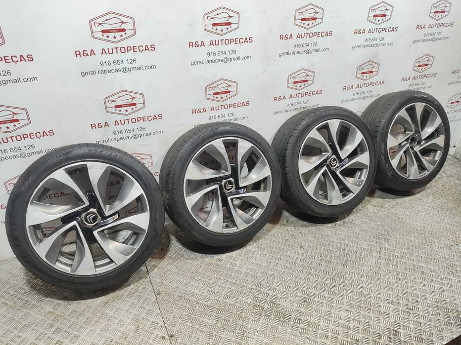 Conjunto Jantes R18 Citroen DS5 2011 a 2016 Original