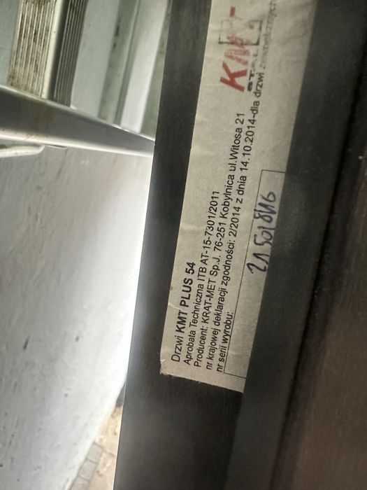 Drzwi zewnętrzne kmt 54 plus 90