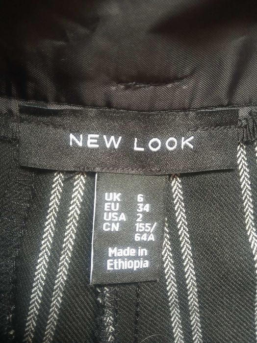 Классные брюки-кюлоты с поясом New Look р.34 (XS)