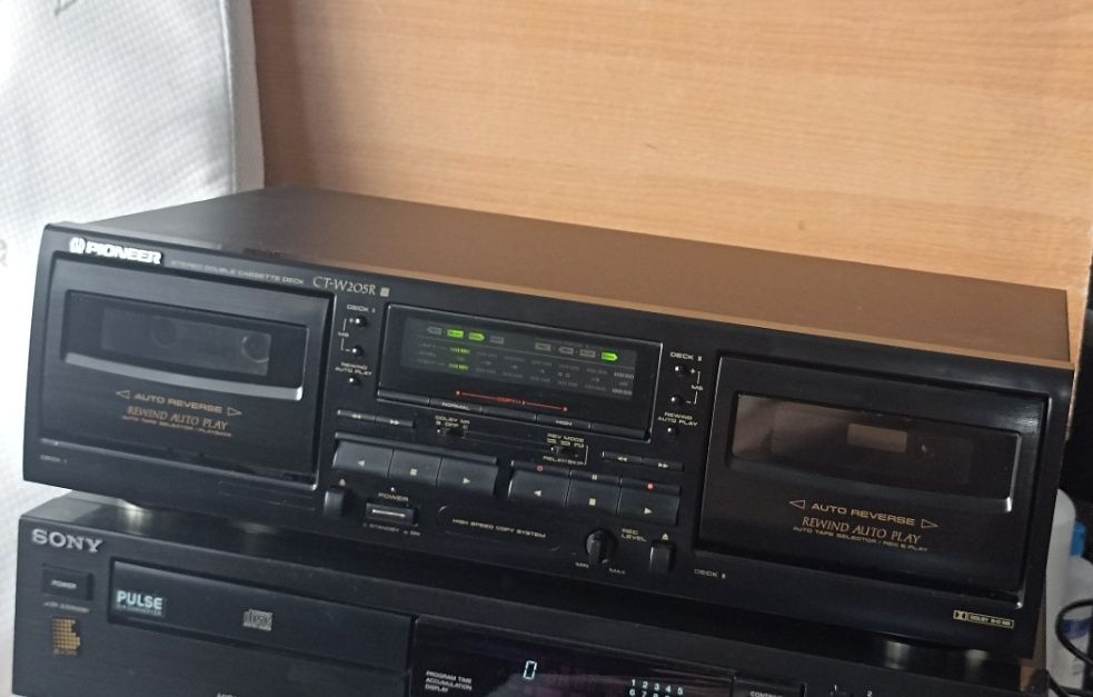 Pioneer Deck cassetes CT w205r