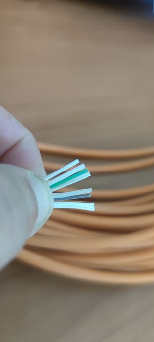 Cabos de fibra óptica de 4 núcleos