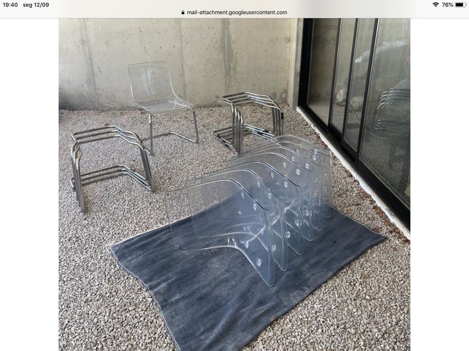 8 cadeiras IKEA a um preço excepcional