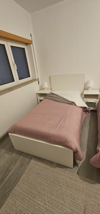 Cama IKEA com colchão etc