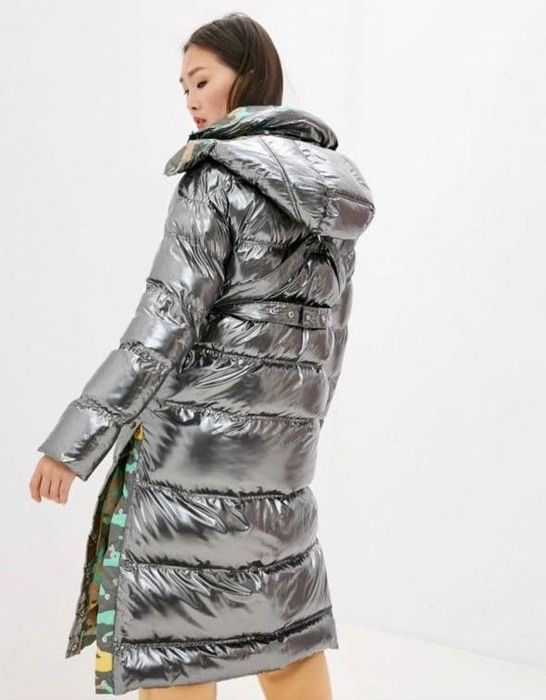 Утеплений пуховик PATRIZIA PEPE ОРИГІНАЛ, двухсторонний теплый пуховик