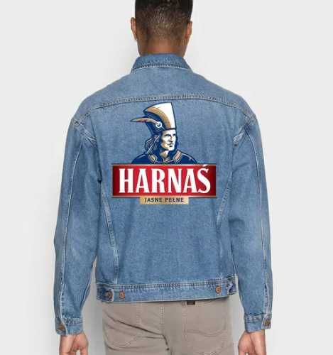 Kurtka Jeansowa Harnaś Premium L | Denim | Streetwear Unisex | Nowa