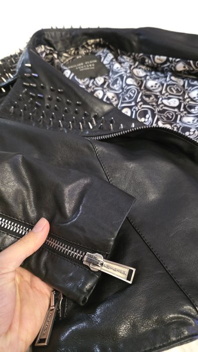 Кожаная куртка philipp plein