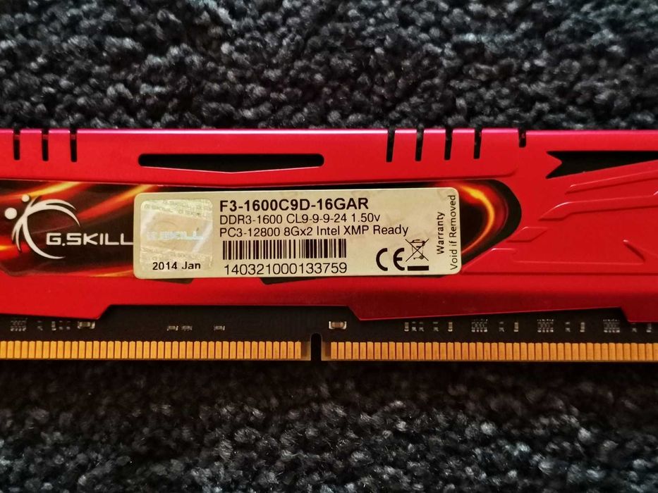 DDR3 8GB G.SkiLL ARes 12800 -Komputer