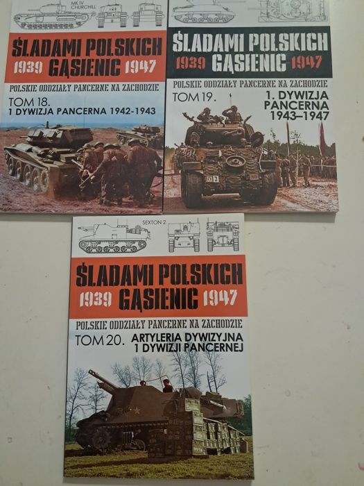 Śladami polskich gąsienic Tom 18,19,20