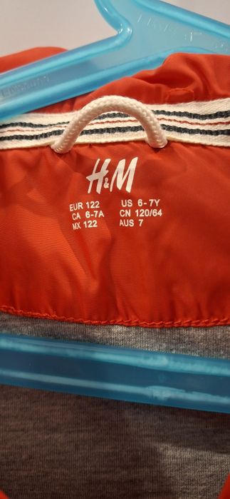 Bezrękawnik kamizelka h&m 122