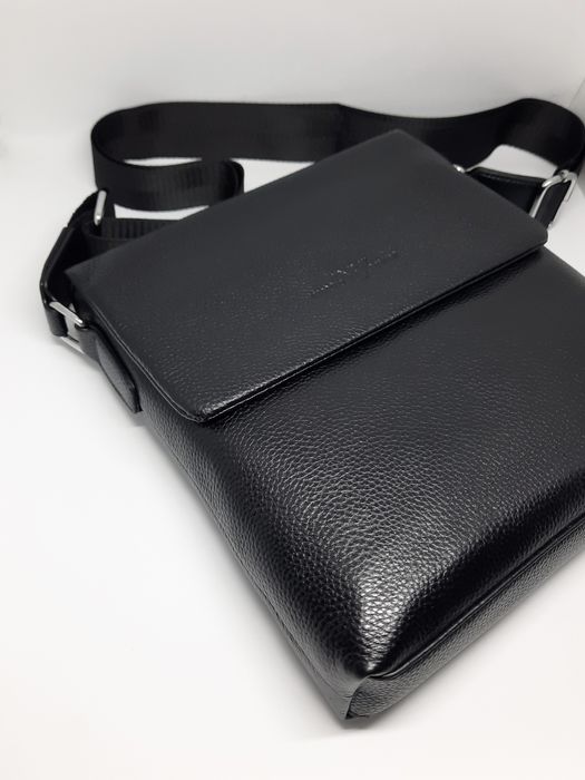 Чоловіча сумка через плече | Мужская сумка кожаная барсетка