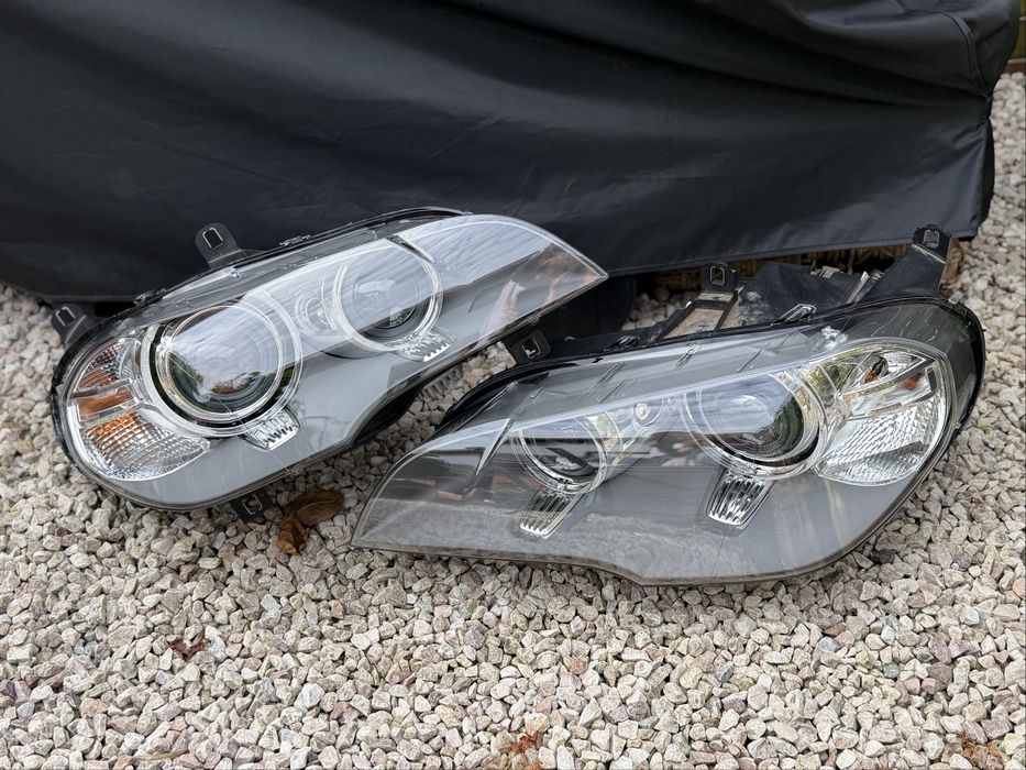 BMW X5 E70 LCI LIFT Bi-Xenon skretny Dynamic AHL Lampa lewa prawa EUROPA Reflektor lewy prawy BIXENON
