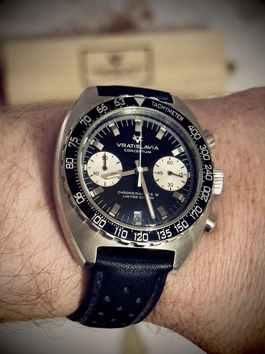 Vratislavia Conceptum Chrono S.9 S.10 S.12 kolekcja 3 zegarków
