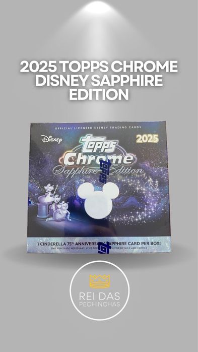 Caixas Topps Futebol / NBA / Marvel / Disney Novas e Seladas