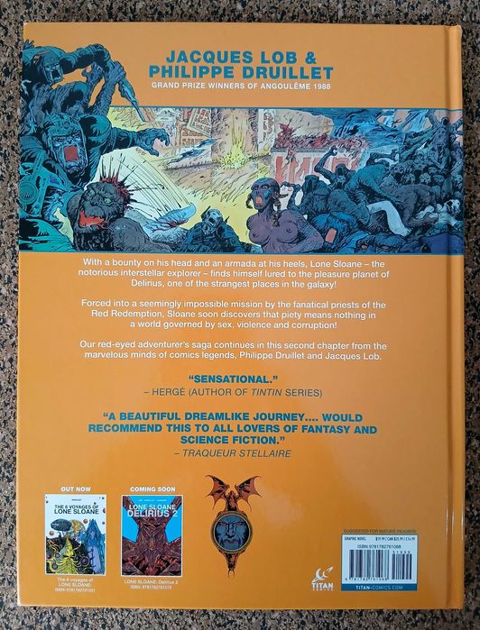 BD - Lone Sloane Delirius (Lob & Druillet)