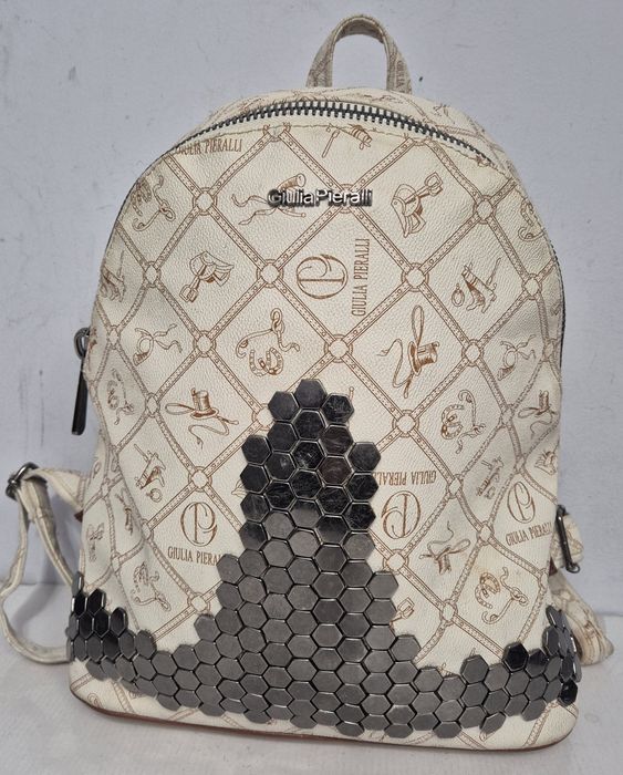 GIULIA PIERALLI plecak damski logowany
