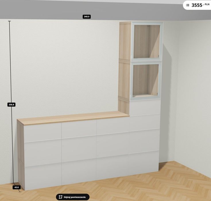 Komoda i szafa, Ikea Besta / Bestå