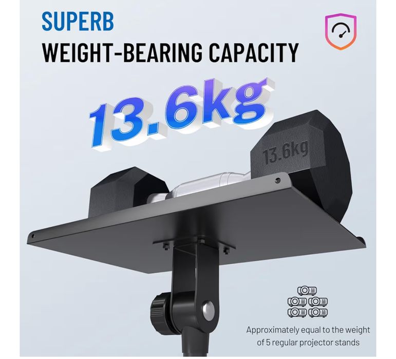 Tripé para suporte de projetor, portatil, suporte multifuncional