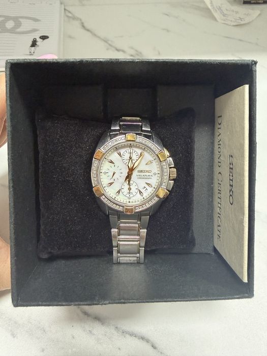 Голинник з діамантами seiko