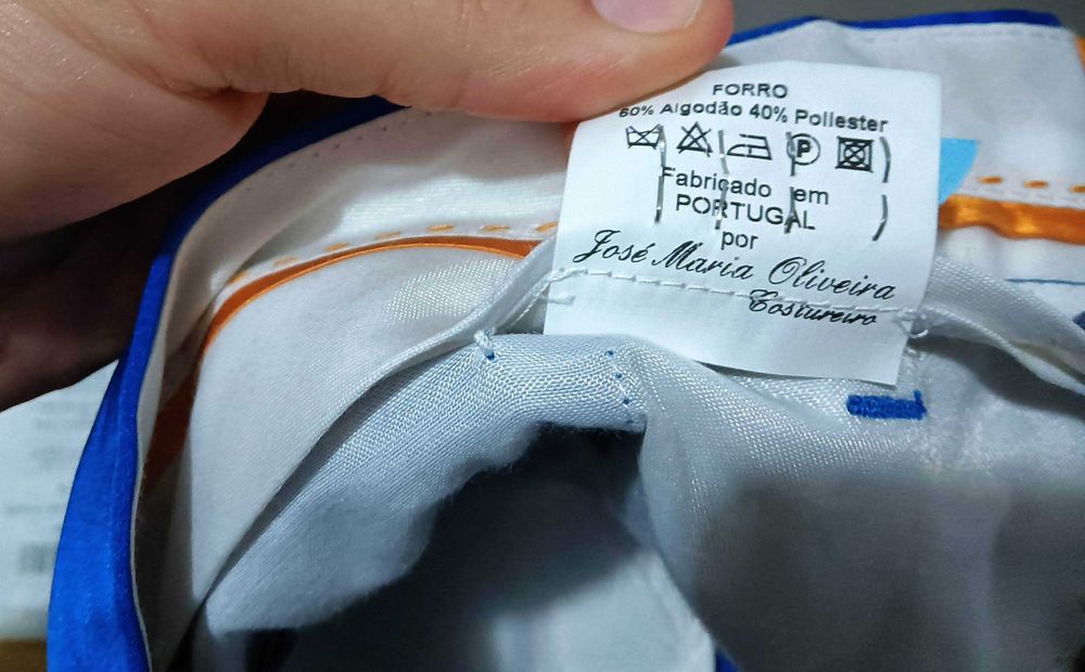 Fato de cerimónia azul royal  (tecido acetinado e brilhante)