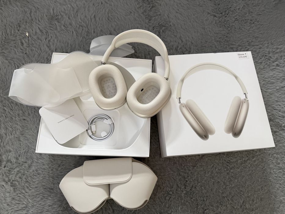 Vendo airpods max cor beje