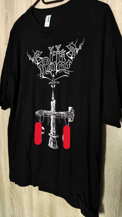 Celtic Dance czarna tshirt koszulka XL black metal