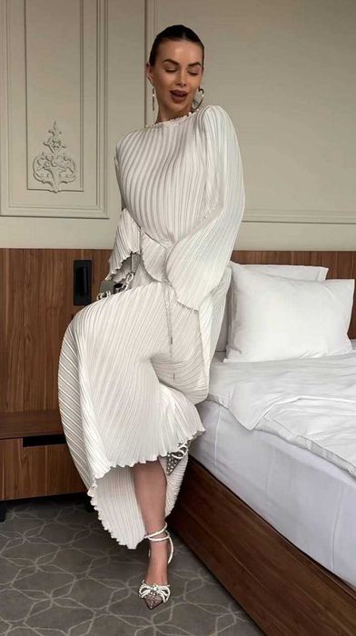 Сукня плісирована, платье женское, платя жіноче на хрещення весілля