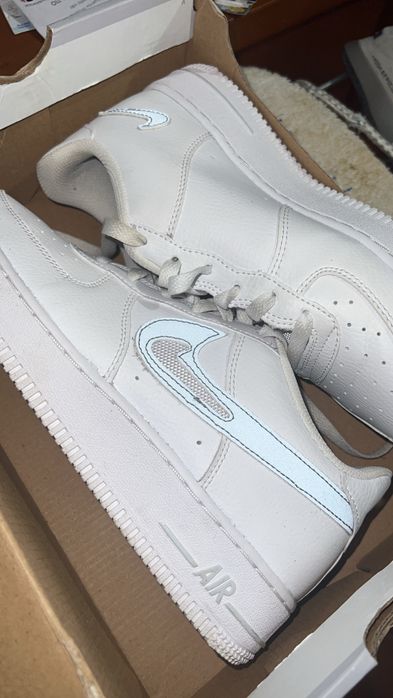 Air force 1 (branco e cizento)