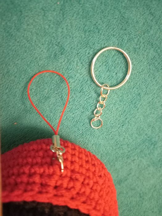 Brelok Squid Game, handmade,  rękodzieło