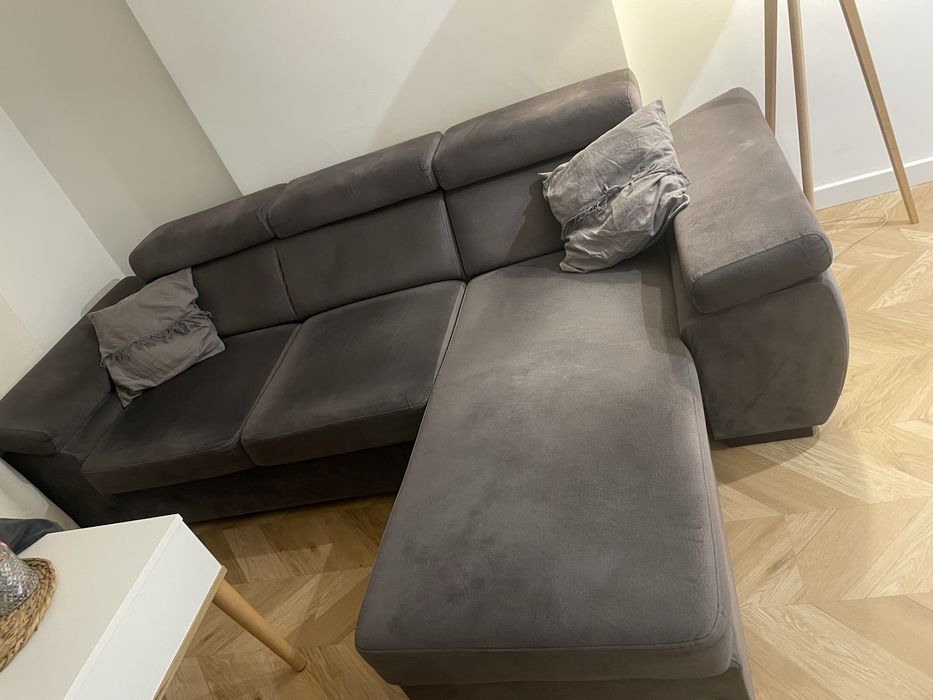 Narożnik z funkcją spania