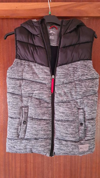 Casaco/colete para menino de 12 anos