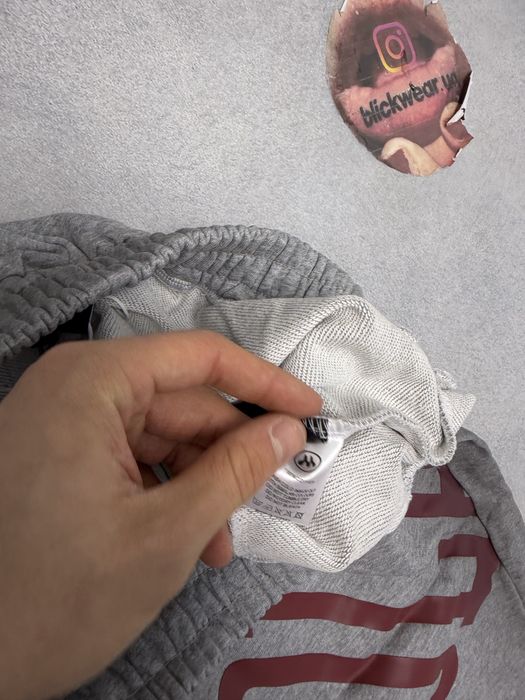 штаны mowalola swetpants grey M L vetements balenciaga rick owens