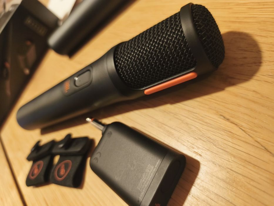 JBL PartyBox Wireless Mic – 2 mikrofony – praktycznie nowe, kupione 07.09.2026
