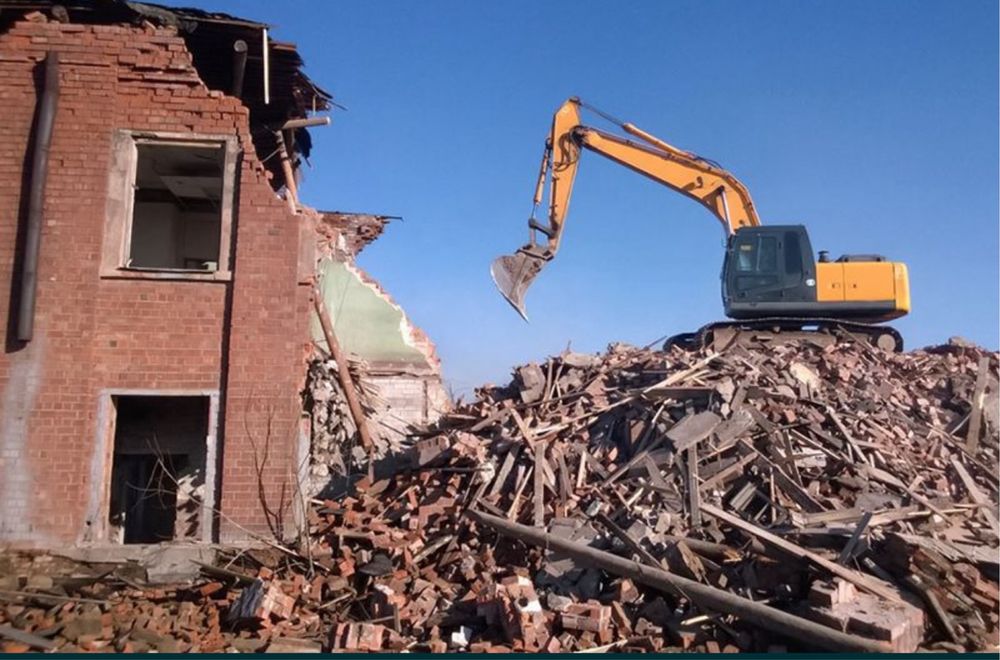 Демонтаж. Услуги Экскаватора-погрузчика JCB, Камаз, Вывоз мусора