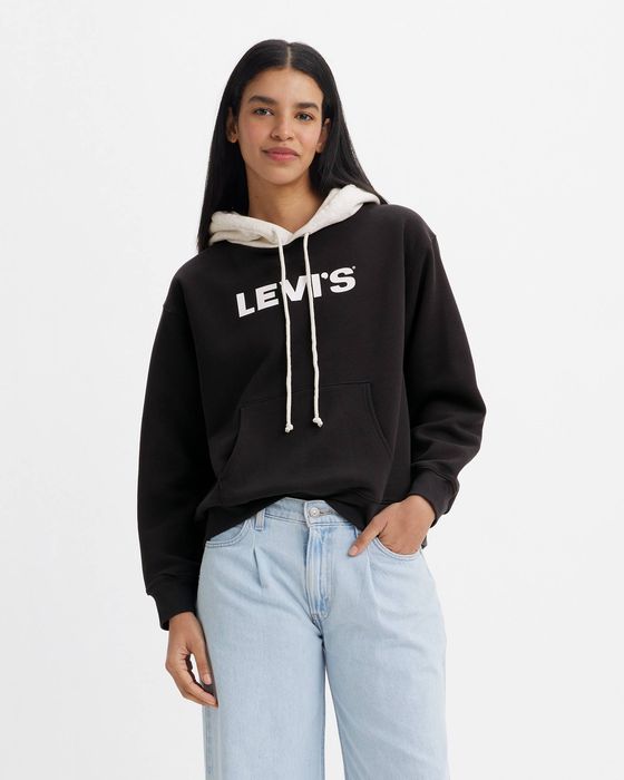 Bluza z kapturem logo Levi's S