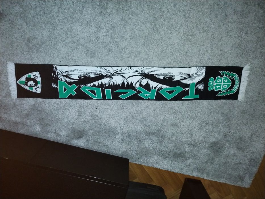 Cachecol ultras torcida verde Sporting