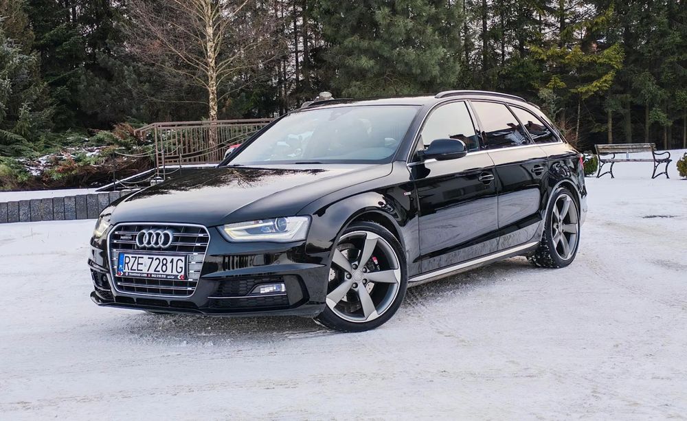 Audi A4 Avant 2.0 TDI 190KM / QUATTRO / S-TRONIC / S-LINE / Bogata Opcja / Zobacz!