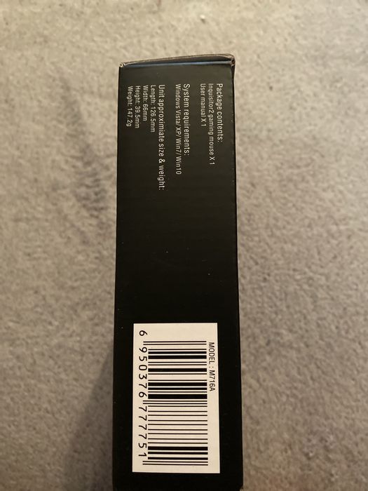 Мишка компʼютерна Redragon Inquisitor 2 USB Black