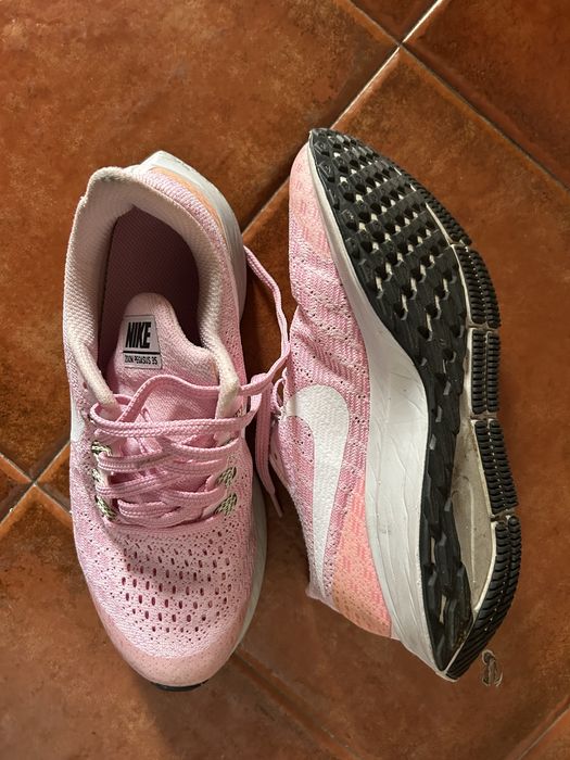 Nike pegasus nr 36 Rosa semi novos!