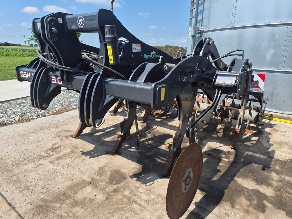 pług dłutowy głębosz agro tom gsh xl 3.0 3m 7łap hydrauliczne zabezpie