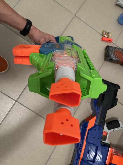 Pistolet nerf elite2.0 x-2 double punch
