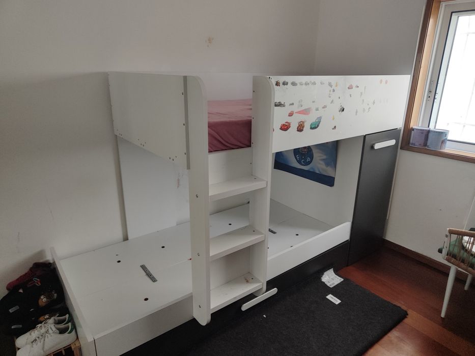 Beliche 3 camas semi novo