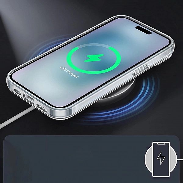 Etui Clear Case 2mm Transparentne do iPhone 15
