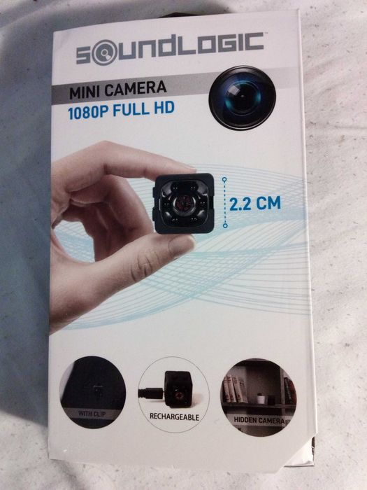 Micro Câmera Vigilância Espiã Visão Noturna 1080 FULL HD NOVA 15€