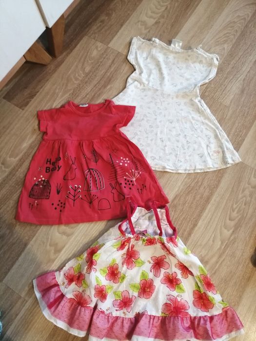 Zestaw ciuchy dziewczynka 86 rozm