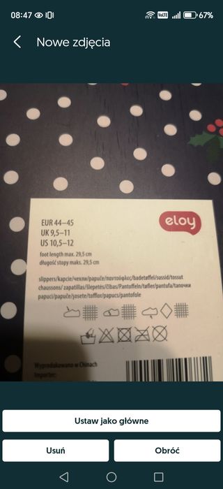 Kapcie najlepszy dziadek świąteczne na prezent 44-45 eloy rossman