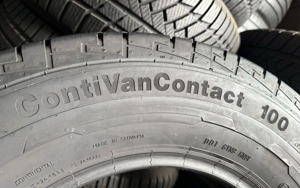 215/75/16С Continental ContiVanContact 100 2шт 8,5мм шини резина