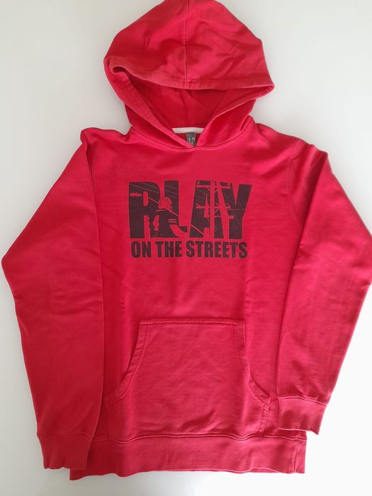 Sweatshirt vermelha rapaz zara kids 13/14