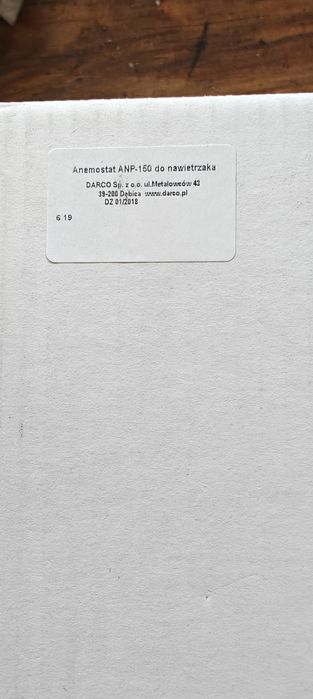 Anemostat Darco 150 mam biały